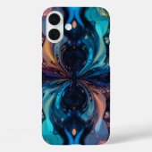 Textierte Abstrakte Kunst Case-Mate iPhone Hülle (Rückseite)
