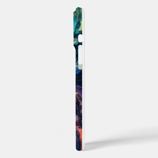 Textierte Abstrakte Kunst Case-Mate iPhone Hülle (Rückseite / Links)