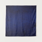 Textil-blaue dunkle Tapete Wandteppich (Vorderseite (Horizontal))