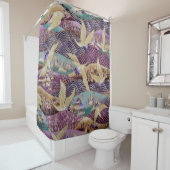 Textil Duschvorhang (Beispiel)