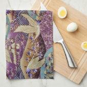 Textil Geschirrtuch (Viertel Falte)