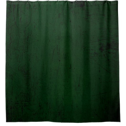Textil-grüne dunkle Tapete Duschvorhang (Vorderseite)