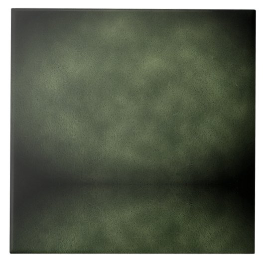 Textil-Light/Dunkelgrün - Keramik Fliese (Vorderseite)