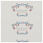 TEXTIL-LOGO-VORLAGEN STOFF (Nahaufnahme)