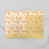 Textil-Muster mit einem lebhaften Orange und Gol (Äußere Ablage)