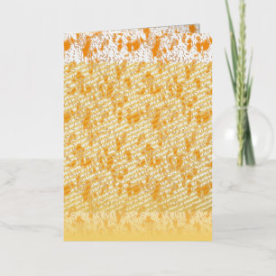 Textil-Muster mit einem lebhaften Orange und Gol