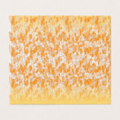 Textil-Muster mit einem lebhaften Orange und Gol (Außenseite Aufgefaltet)