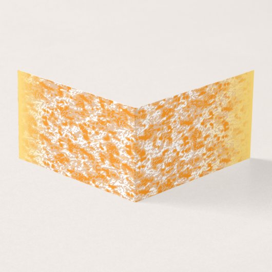 Textil-Muster mit einem lebhaften Orange und Gol (Vorderseite)