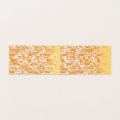 Textil-Muster mit einem lebhaften Orange und Gol (Innenseite Aufgefaltet)