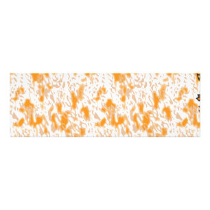 Textil-Muster mit einem lebhaften Orange und Gol Fotodruck