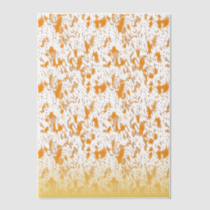 Textil-Muster mit einem lebhaften Orange und Gol Pergament Einladungen