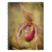 Textil-Orchid-Notebook Notizblock (Vorderseite)