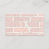 Textil- und Crackmauer Visitenkarte (Rückseite)