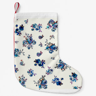 Textil und Tapeten nahtlose Muster. Digitale i Kleiner Weihnachtsstrumpf
