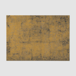 Textil Vintag Golden Yellow Black Grunge Seidenpapier
