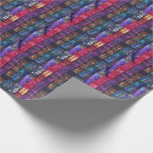 Textildesigns Geschenkpapier (Ecke)