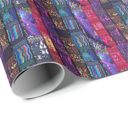 Textildesigns Geschenkpapier (Rolleneckpunkt)