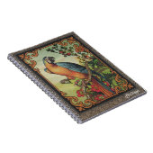 Textile Art Bird Notebook Notizblock (Rechte Seite)