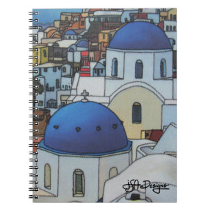 Textile Art Greece-Notebook Notizblock