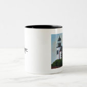 Textile Art Lighthouse Kaffee Tasse (Mittel)