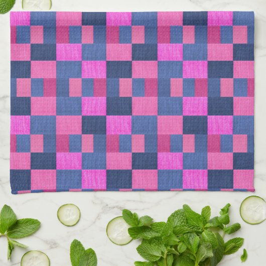 TEXTILE FABRIC PATTERN GESCHIRRTUCH (Gefaltet)