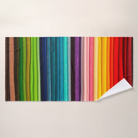 Textile Farbe buntes Gewebe Badehandtuch (Badehandtuch)