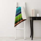 Textile Farbe buntes Gewebe Sherpadecke (Beispiel)