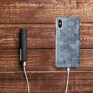 Textile Grays Case-Mate iPhone Hülle