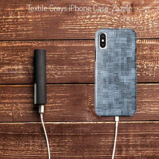 Textile Grays Case-Mate iPhone Hülle