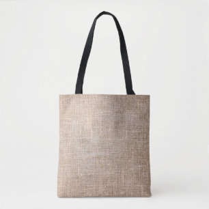 Textile Jute braune Textur Tasche