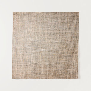 Textile Jute braune Textur Wandteppich
