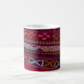 Textile Kissenmuster Kaffeetasse (Mittel)