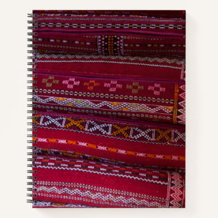 Textile Kissenmuster Notizblock
