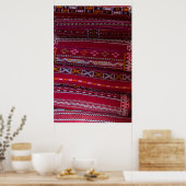 Textile Kissenmuster Poster (Küche)