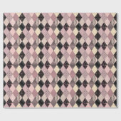 Textile Lingerie: Patchwork Vintages Muster Geschenkpapier (Flach)