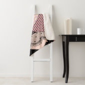 Textile Lingerie: Patchwork Vintages Muster Sherpadecke (Beispiel)