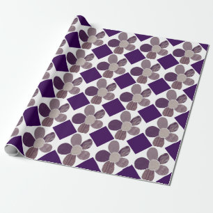 Textile Material Flower Collage DIY Color Geschenkpapier