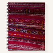 Textile Pillow Patterns Notizblock (Vorderseite)