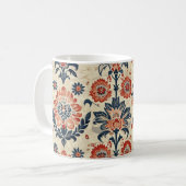 Textile Tasse aus Barkleichtstoff auf White Coffee (Vorderseite Links)