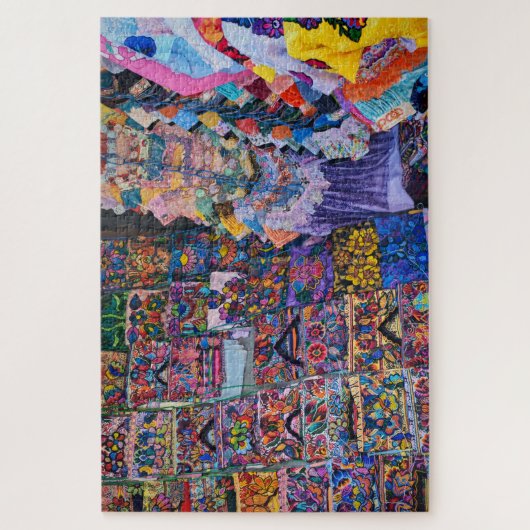 Textile Wall Explosion of Color Puzzle (Vertikal)