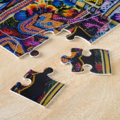 Textile Wand Explosion der Farbe Puzzle (Seite)