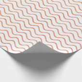Textiles Wellenmuster Geschenkpapier (Ecke)