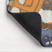 Textilfisch und Meerjungfrau Mousepad (Ecke)