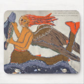 Textilfisch und Meerjungfrau Mousepad (Vorne)