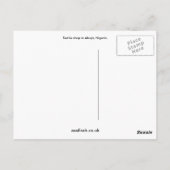 Textilgeschäft, Abuja Postkarte (Rückseite)