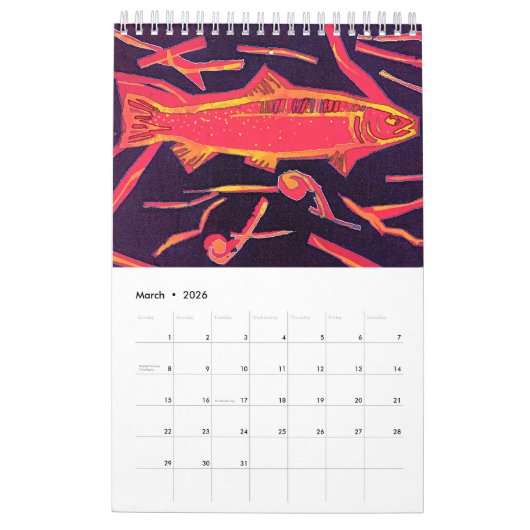 Textilgestaltung Kalender (Mär 2026)