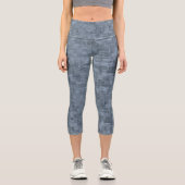 Textilgrau  capri leggings (Vorderseite)