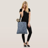 Textilgrau-Tasche Tasche (Am Model)