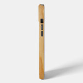 Textilien aus hellem Holz Case-Mate iPhone Hülle (Rückseite / Links)