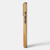 Textilien aus hellem Holz Case-Mate iPhone Hülle (Rückseite / Links)